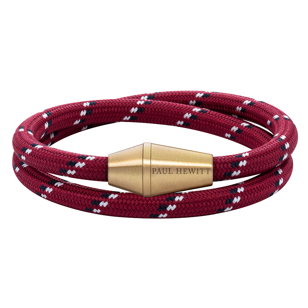 Montblanc M Logo Armband In Rot in Rot für Herren Herren Schmuck Armbänder 