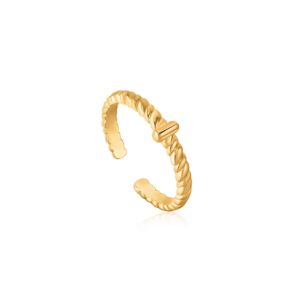 Ania Haie verstellbarer Ring in gold