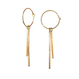Scherning Lee Ohrringe in gold