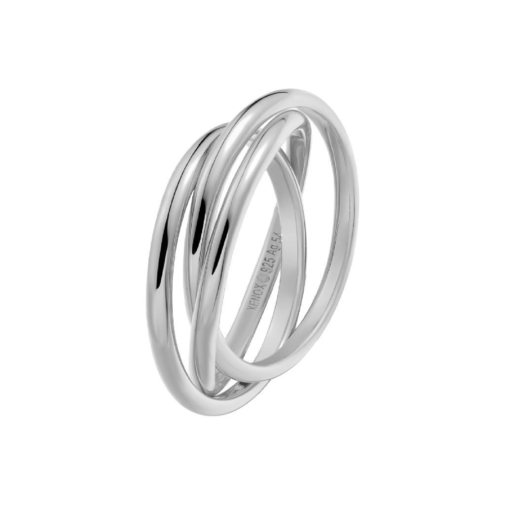 Xenox Ring Harmony in silber 54 Weite