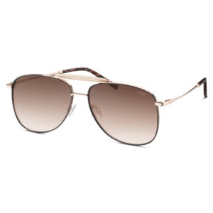 Mini Eyewear Sonnenbrille Pilot Unisex gold/braun