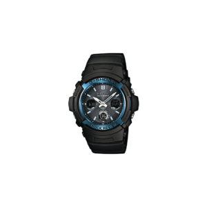 Casio G-Shock Uhr in blau/schwarz.