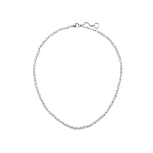 Paul Hewitt Halskette Charms mit Perlen und silbernem Verschluss