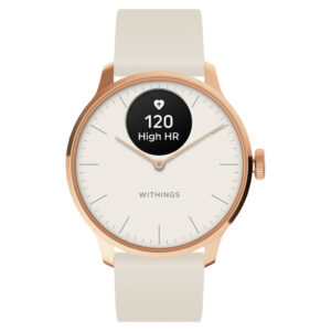 Withings Scanwatch Light in rosegold weiss