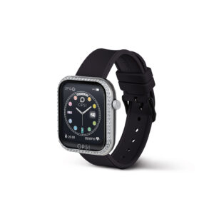 OPS Smartwatch Call Love Diamond in schwarz mit Mesh-Armband