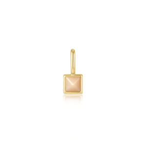 ANIA HAIE Charm Anhänger Mother of Pearl in gold