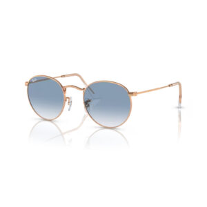 Ray Ban Sonnenbrille Round Metal in gold