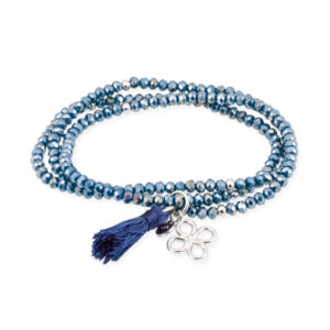 Marina Garcia Armband Zen in blau/silber