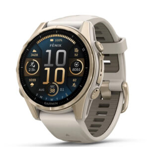 GARMIN fenix 8 in beige/gold