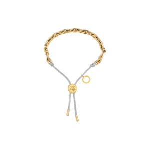 PAUL HEWITT Armband Turtle Anchor Chain in Gold Grau