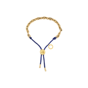 PAUL HEWITT Armband Turtle Anchor Chain in Gold Navy