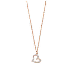 Spirit Icons Denmark Halskette Youth in rosegold mit Herz
