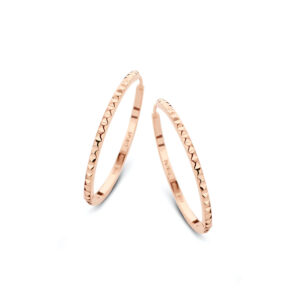 Spirit Icons Creolen Peak in rosegold