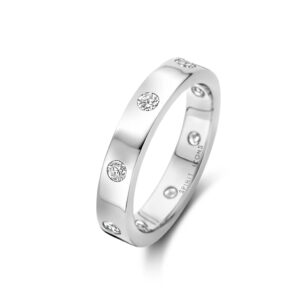 Spiriti Icons Ring Carmen in Sterlingsilber mit Zirkonia Steinen