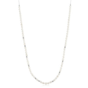 Ania Haie Halskette in silber mit Frischwasserperlen