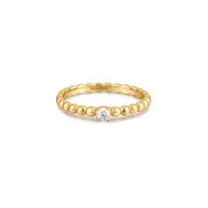 Ania Haie Gold Cubic Zirkonia Ring