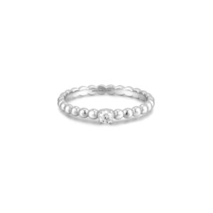Ania Haie Ring Silber Cubic mit Zirkonia Stein