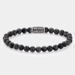 Reble and Rose Armband für Männer in grau