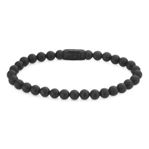 Rebel & Rose Armband für Herren mit schwarzem Onyx