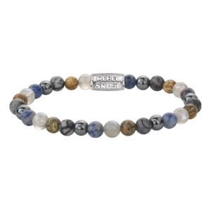 Rebel and Rose Armband mit Multicolor Steinen, Labradorit und Hämatit