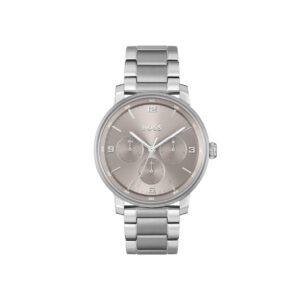 BOSS Herrenuhr Contender als Choreograph mit Edelstahlarmband