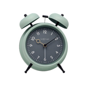 Nextime Wecker mit Doppelglocke in grün