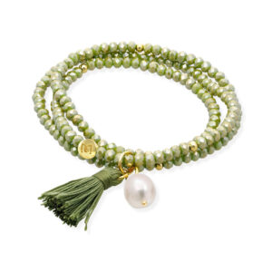 Marina Garcia Armband Zen Amazonia in grün