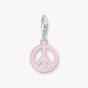 Thomas Sabo Charm Anhänger Peace-Zeichen in silber