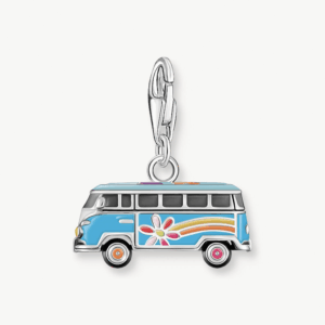 Thomas Sabo Charm Anhänger Volkswagen Charm Hippie Bus in silber