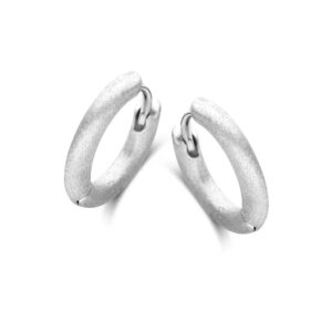 Spirit Icons Creolen Balance Rustical in 925 er Sterlingsilber
