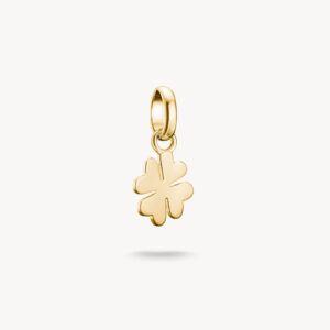 Thomas Sabo Charm Anhänger Glückklee Connect vergoldet