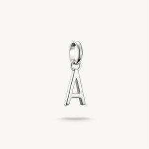 Thomas Sabo Charm Anhänger Buchstabe A in silber