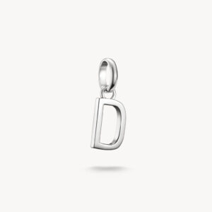Thomas Sabo Charm Anhänger Buchstabe D in silber