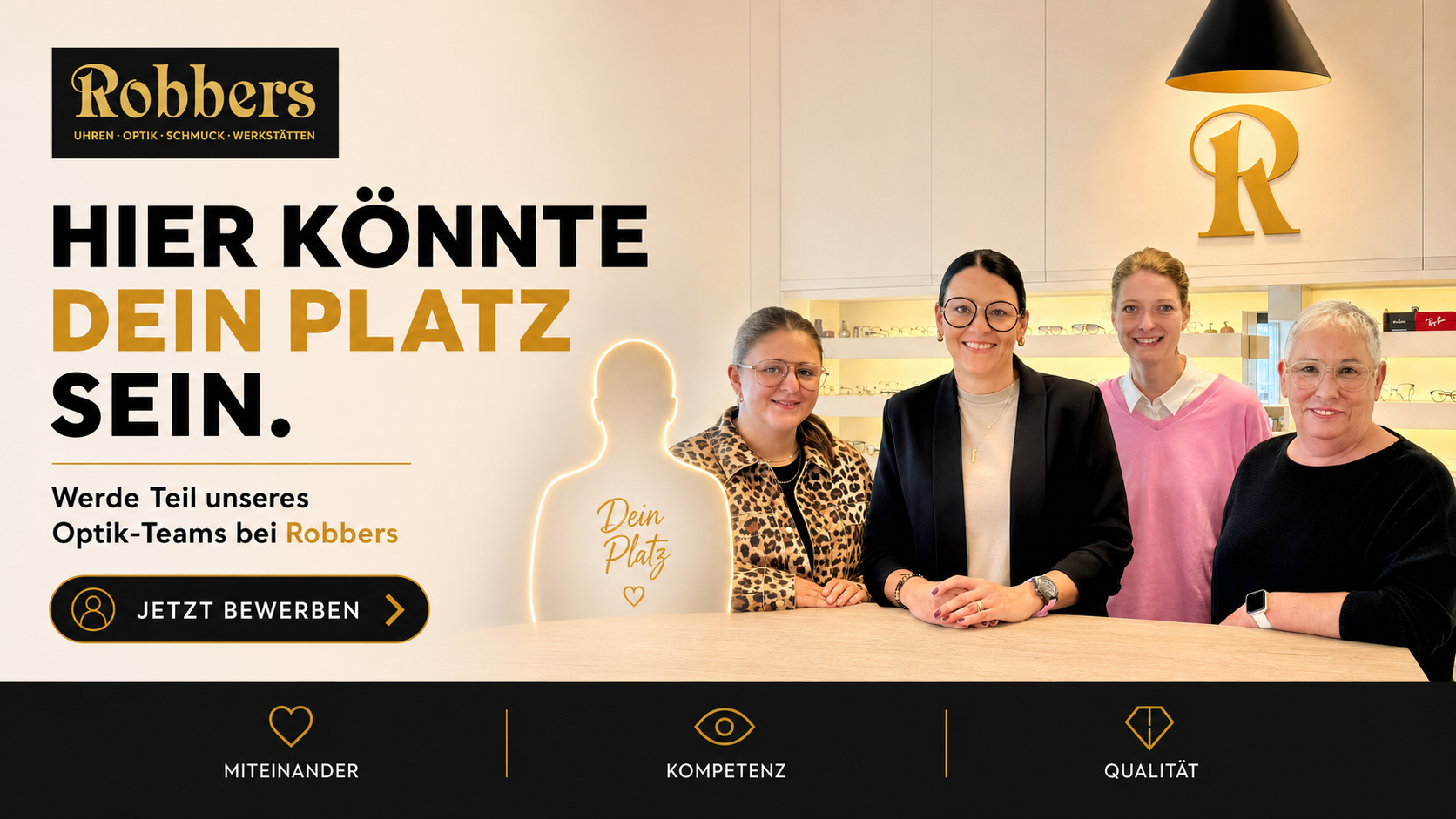 Optiker Stellenangebot Robbers Vechta Goldenstedt