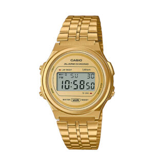 Casio Vintage Round Uhr in gold