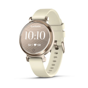 GARMIN Lily 2 Kokosnuss/Cremegold mit Schnellwechsel-Silikon-Armband