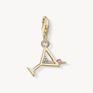 THOMAS SABO Charm Anhänger Cocktail in gold