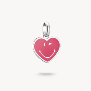 THOMAS SABO Heart Charm Anhänger Smileyworld in silber