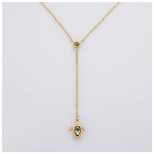 Paul Hewitt Halskette Turtle Y in gold