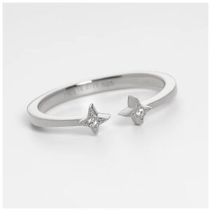 Paul Hewitt Windrose Open Stars Ring in silber