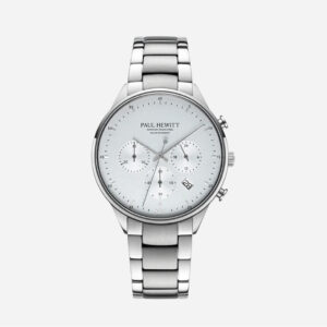 Paul Hewitt Uhr Chrono silber/weiß