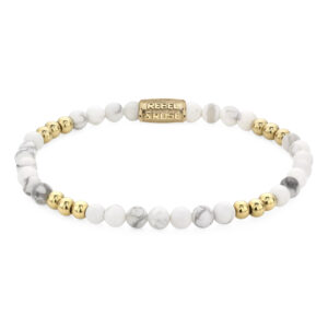 Rebel&Rose Armband More Balls than Most in gelbgold weiss