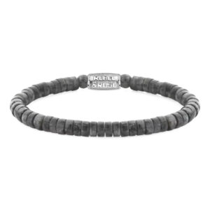 Rebel&Rose Armband für Herren in grau