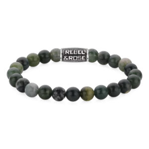 Rebel&Rose Herren Armband The Secret Garden Vintage in grün