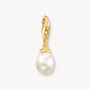 Thomas Sabo Charm Süßwasserperle in gold