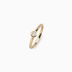 Diara Studios Ring mit Diamant in 585er Gelbgold
