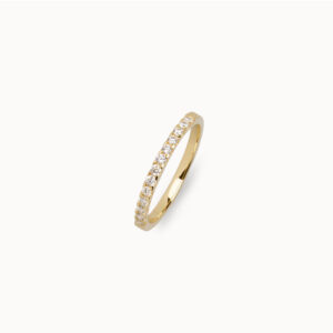 Diara Studios Infinity Classic Ring mit Diamant in 585er gelbgold