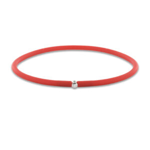 My First Diamond Armband MFD in rot mit Diamant