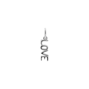 XENOX LOVE Charm 925/- Sterlingsilber, rhodiniert