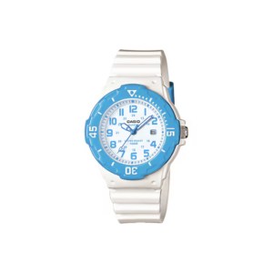 Casio Analoge Kinderuhr in weiss/blau